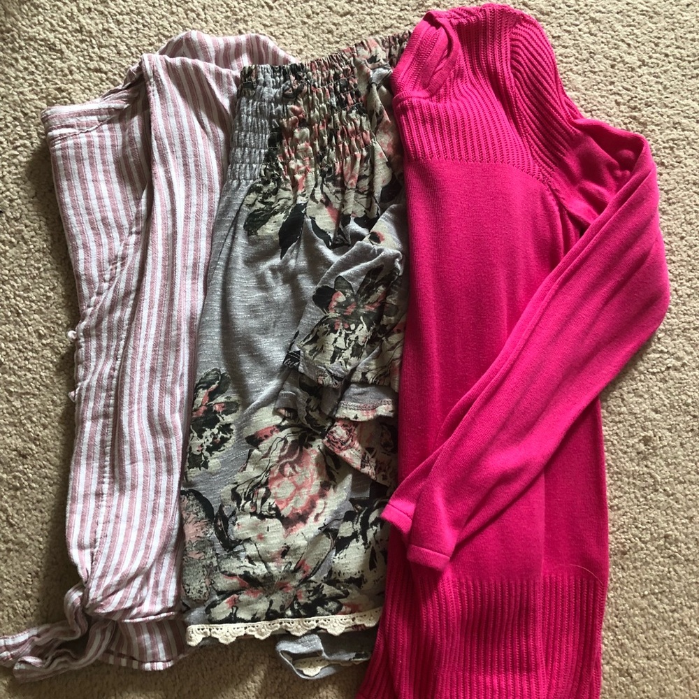 Lot of 3 maurices shirts size small